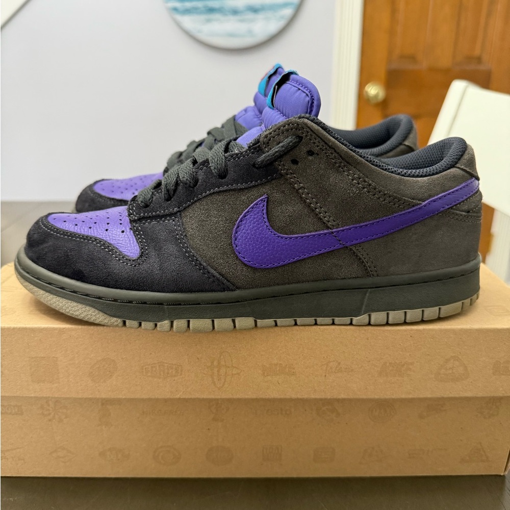 Nike Dunk Cl Newsprint Varsity Purple